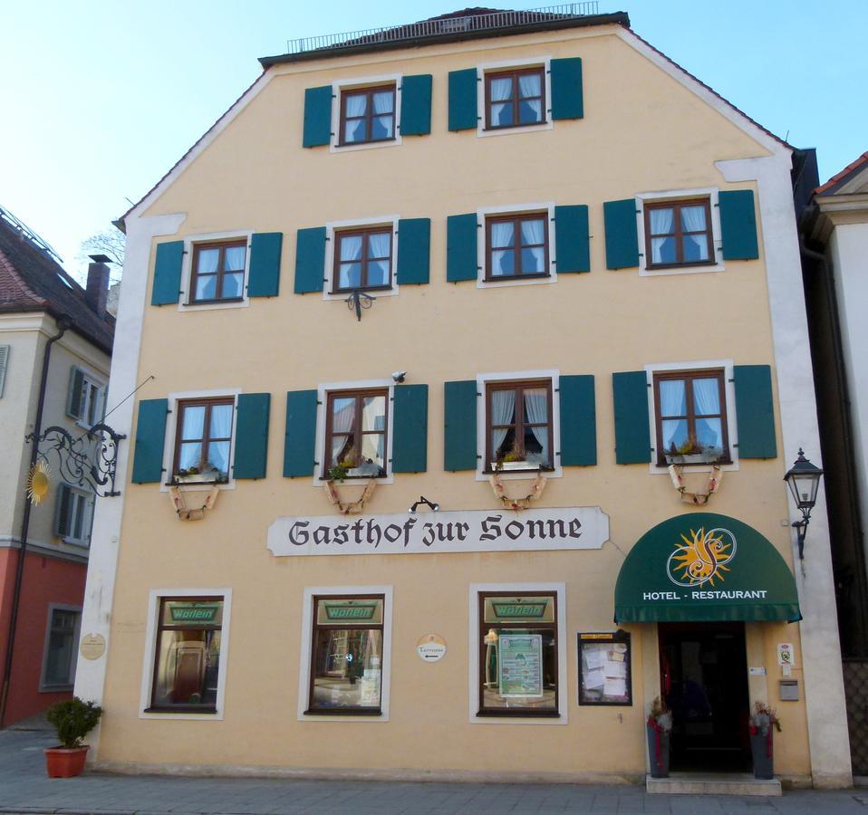 Hotel-Gasthof Zur Sonne パッペンハイム エクステリア 写真